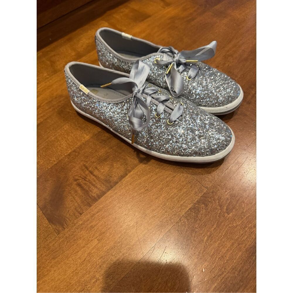 Woman’s Kate Spade  Keds sneakers size 6 glitter